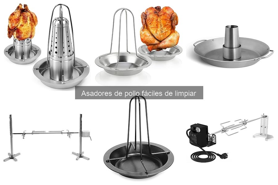 Comparativa: Asadores de Pollo Tradicionales vs. Fáciles de Limpiar