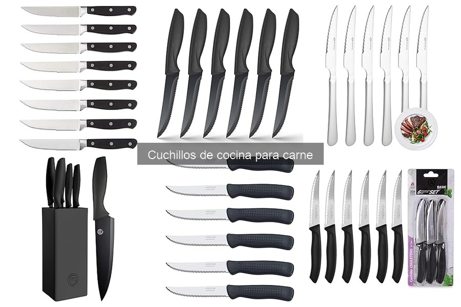 Comparativa: Cuchillos de acero inoxidable vs cerámico