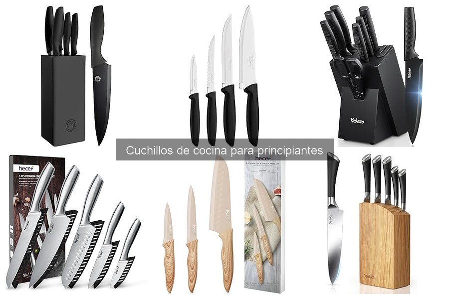 Comparativa de Cuchillos de Cocina para Principiantes