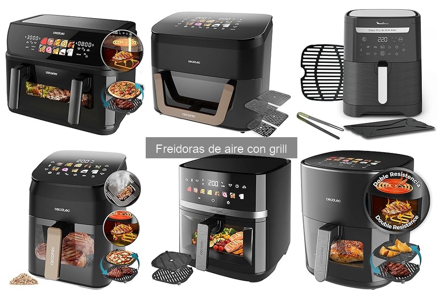 Comparativa de Freidoras de Aire con Grill: Moulinex vs. Cecotec