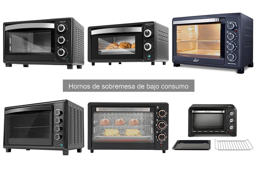 Comparativa de Hornos de Sobremesa de Bajo Consumo