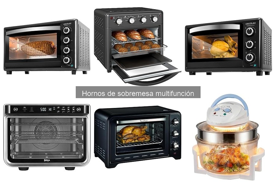 Comparativa de los Mejores Hornos de Sobremesa Multifunción 2023