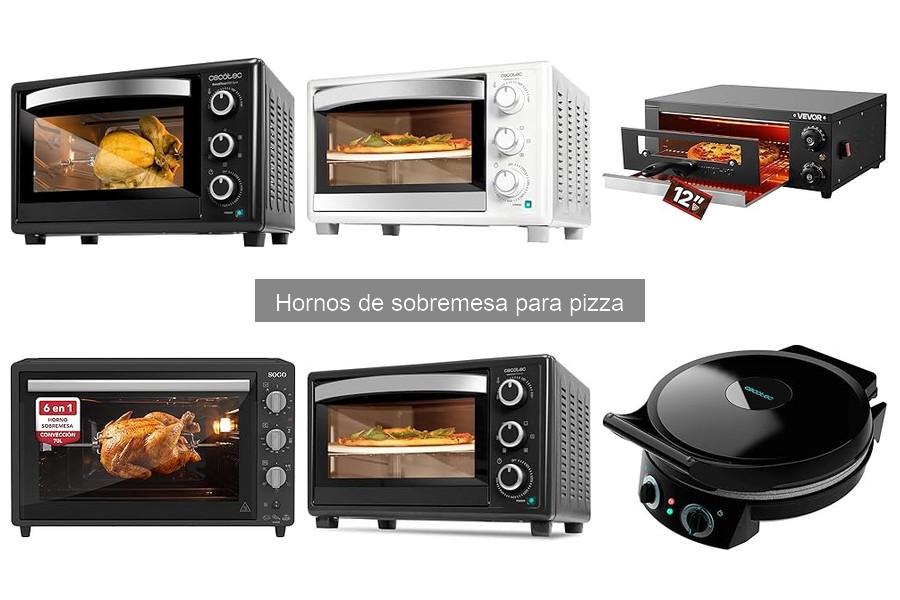 Comparativa de los Mejores Hornos de Sobremesa para Pizza 2023