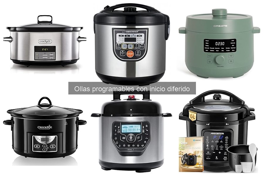 Comparativa de Ollas Programables con Inicio Diferido