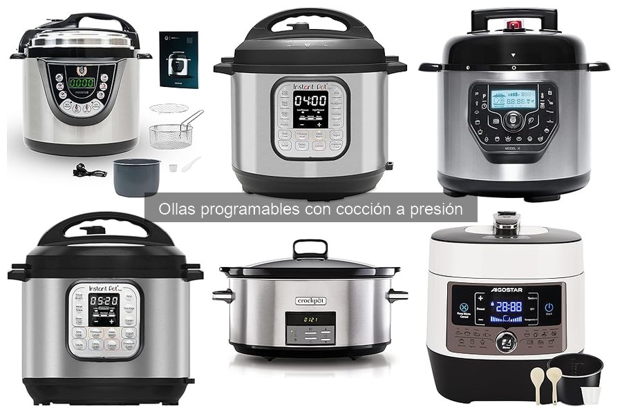 Comparativa de Ollas Programables: NEWLUX vs Aigostar vs Crockpot