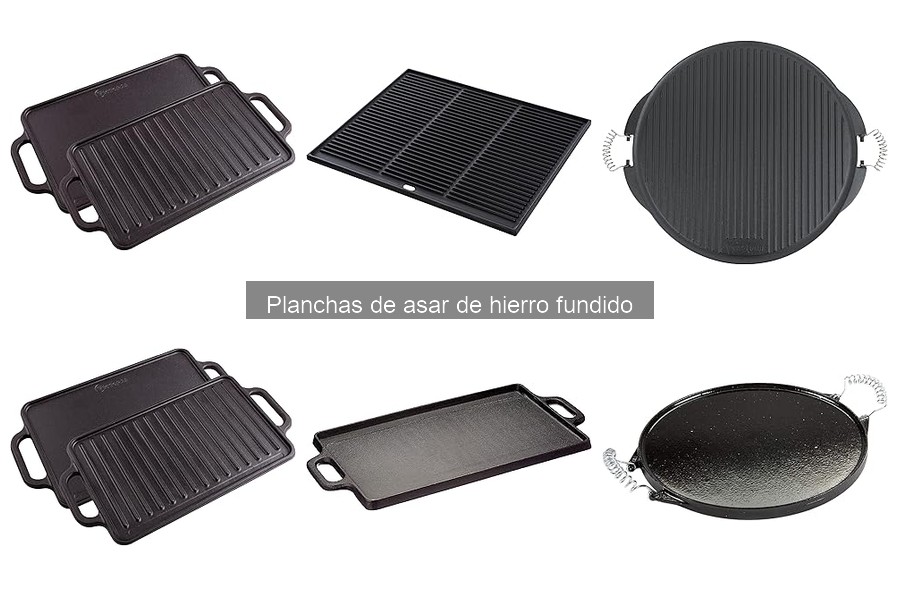 Comparativa de Planchas de Asar Grandes vs Pequeñas