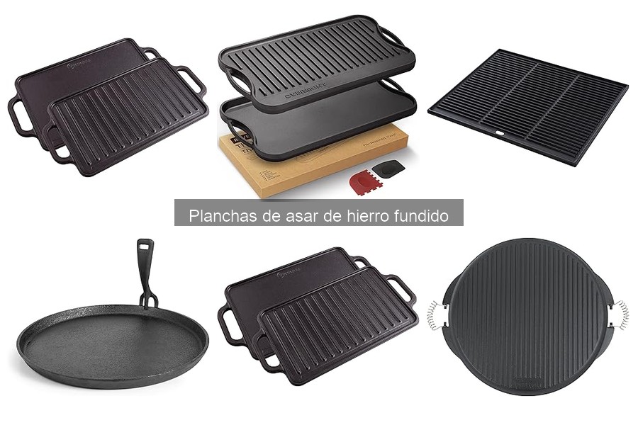 Comparativa de Planchas de Hierro Fundido vs Otras Planchas
