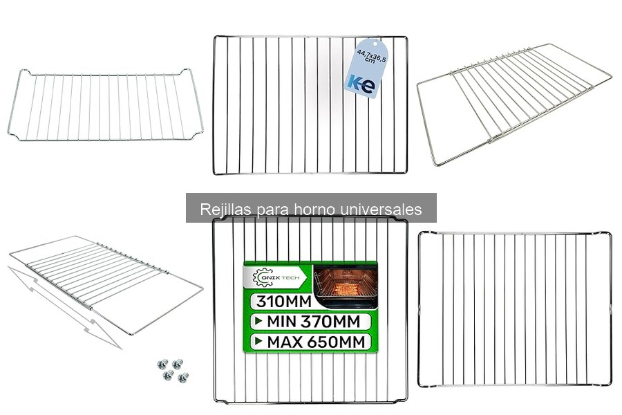 Comparativa de Rejillas de Horno: Acero Inoxidable vs Aluminio