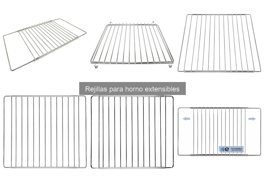 Comparativa de Rejillas para Horno Extensibles: Mejores Marcas