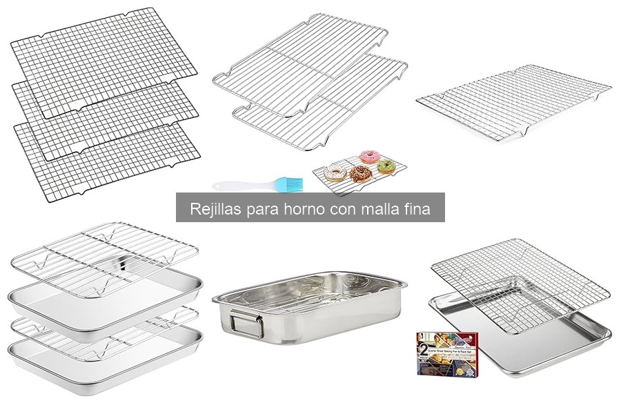 Comparativa de Rejillas para Horno: Malla Fina vs Tradicional