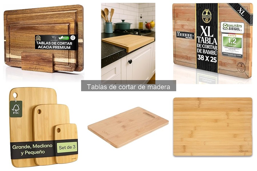 Comparativa de Tablas de Cortar de Madera: Económicas vs Premium