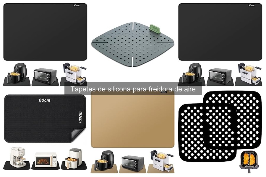 Comparativa de Tapetes de Silicona y Otros Materiales para Freidoras
