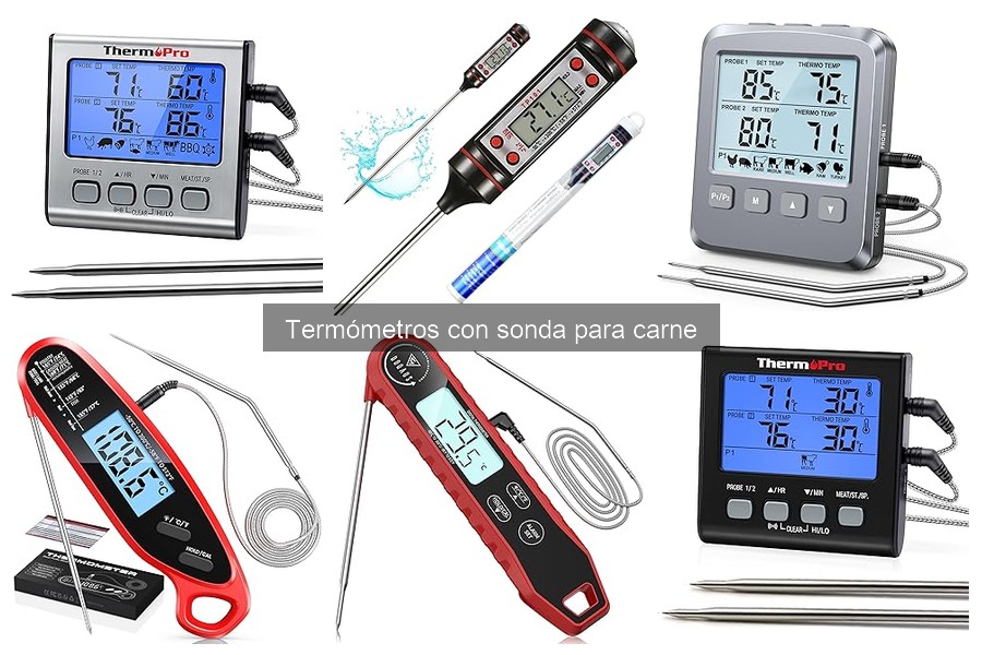 Comparativa de termómetros con sonda: analógicos vs digitales