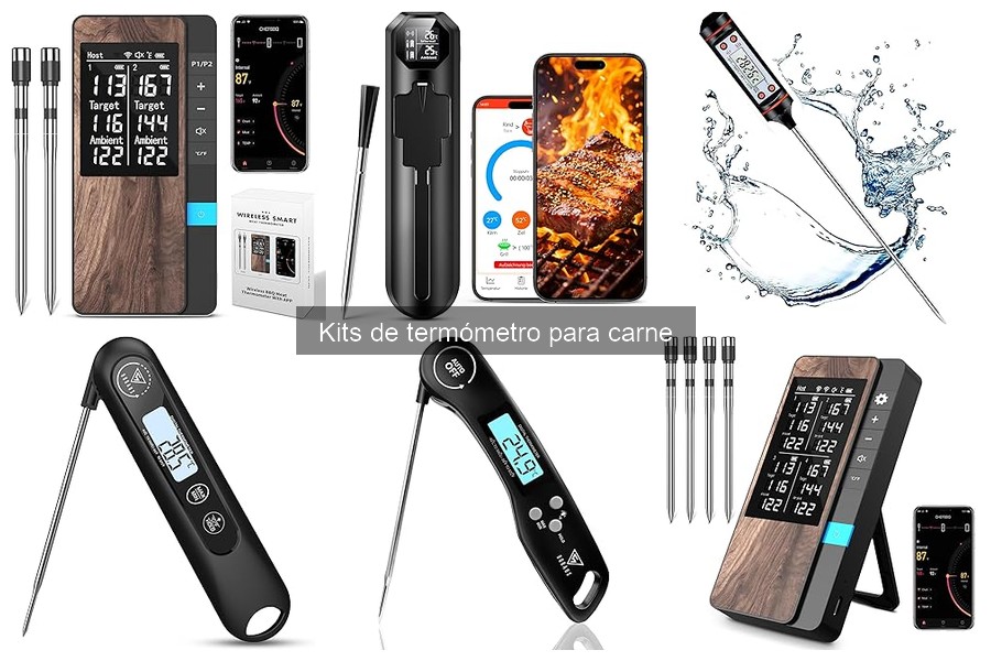 Comparativa de Termómetros Digitales e Infrarrojos para Carne