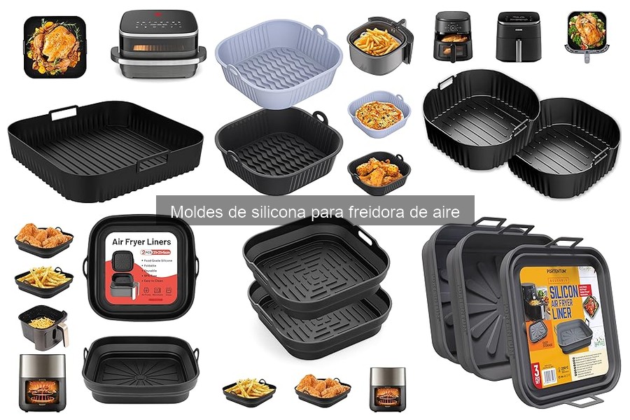 Comparativa: Moldes de Silicona vs. Moldes de Metal para Freidora de Aire