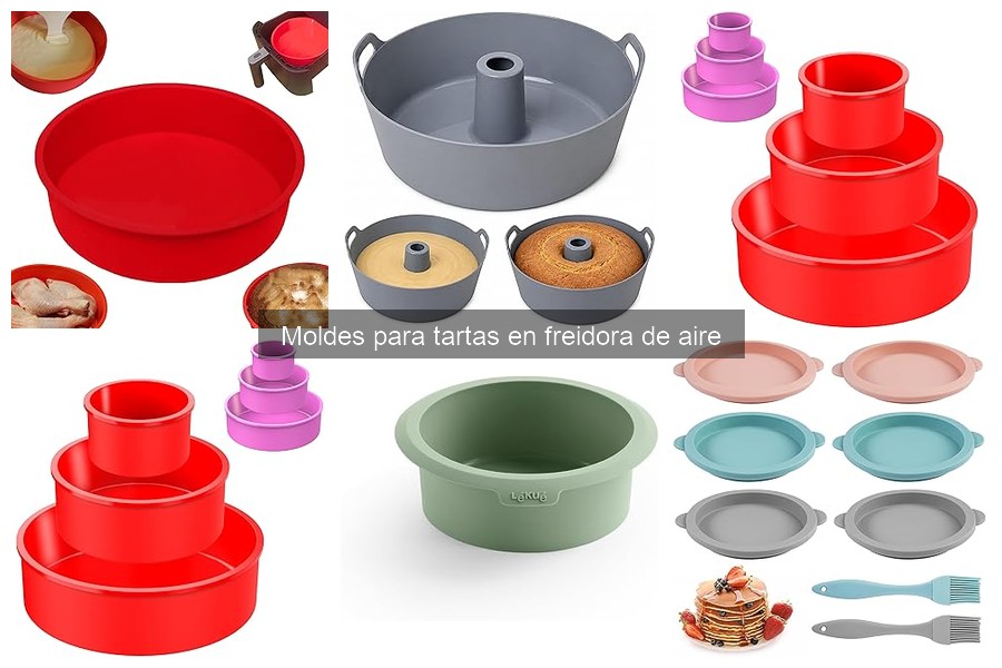 Comparativa: Moldes Metálicos vs. Silicona para Freidora de Aire