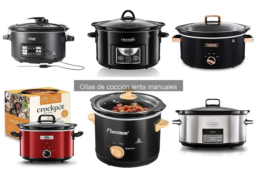 Comparativa: Ollas de Cocción Lenta Manuales vs Eléctricas