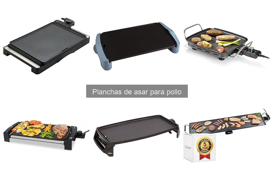 Comparativa: Plancha de Asar Eléctrica vs Gas para Pollo
