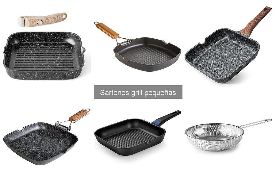 Comparativa: Sartén Grill Pequeña vs Sartén Tradicional