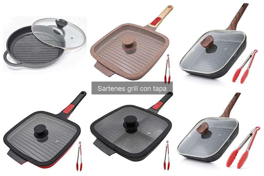 Comparativa: Sartenes Grill con Tapa vs Sin Tapa