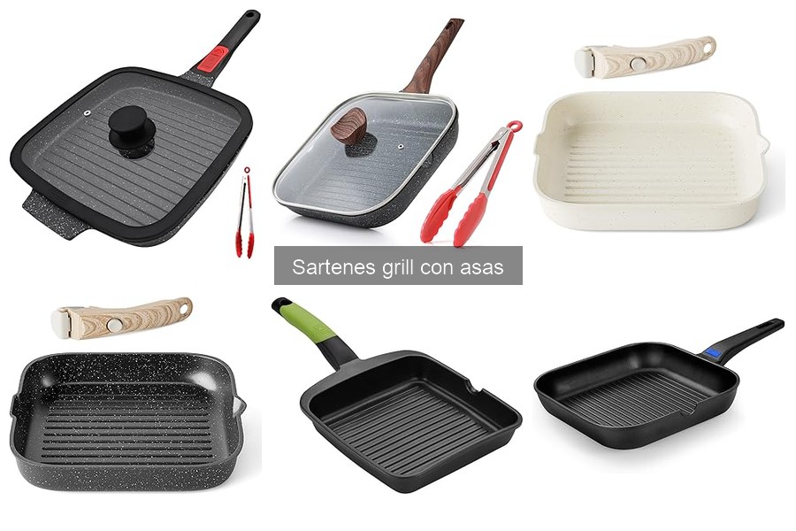 Comparativa: Sartenes Grill de Acero Inoxidable vs Hierro Fundido
