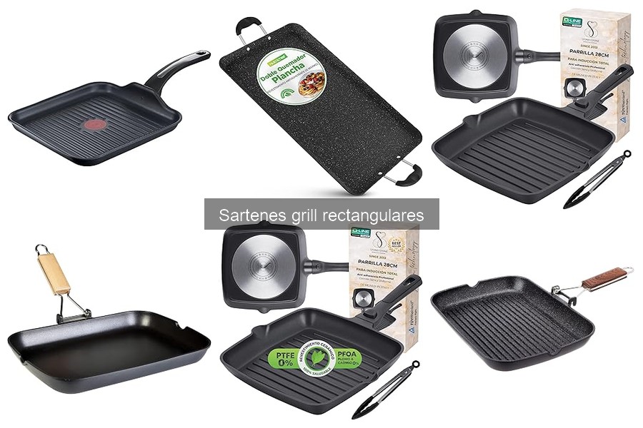 Comparativa: Sartenes Grill Rectangulares vs Redondas