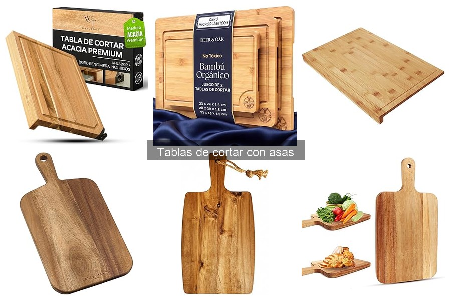 Comparativa Tablas de Cortar con y Sin Asas: ¿Cuál Elegir?