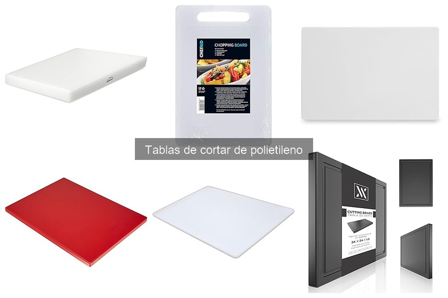 Comparativa: Tablas de cortar de polietileno vs madera