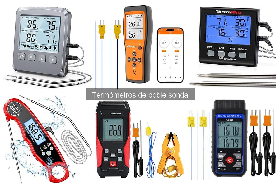 Comparativa: Termómetros de Doble Sonda vs Sonda Simple