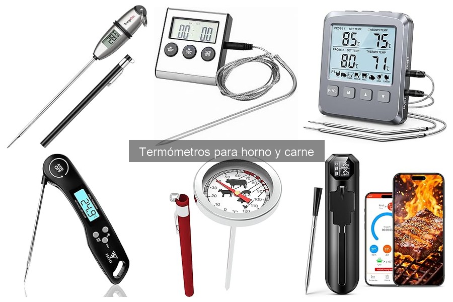 Comparativa: Termómetros digitales vs analógicos para carne