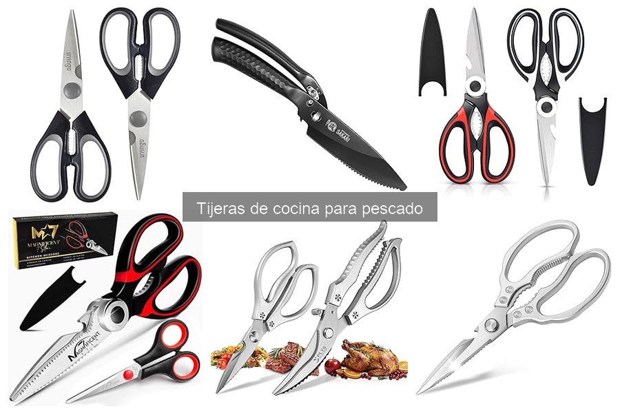 Comparativa Tijeras de Cocina vs Cuchillos para Pescado