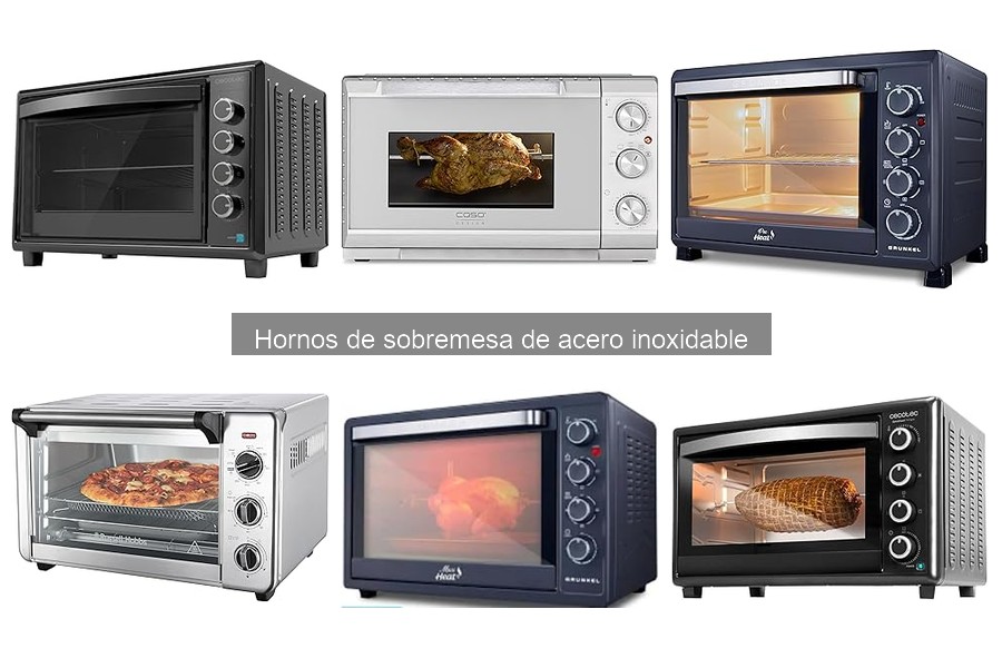 Configuraciones ideales para hornear en hornos de sobremesa
