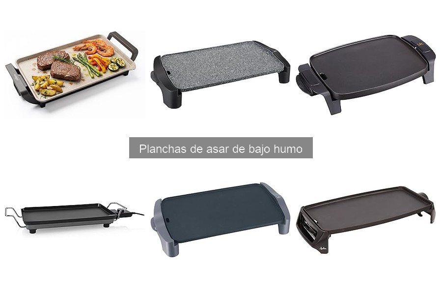 Consejos para elegir la mejor plancha de asar de bajo humo