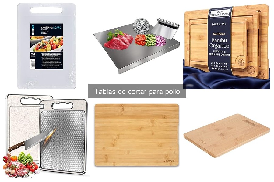 Consejos para limpiar y mantener tablas de cortar para pollo