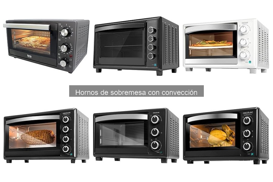 ¿Cuánto cuesta un horno de sobremesa con convección?
