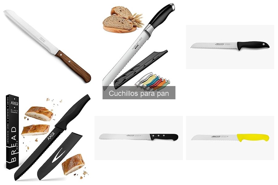 ¿Cuchillo de chef o cuchillo para pan? Descúbrelo aquí