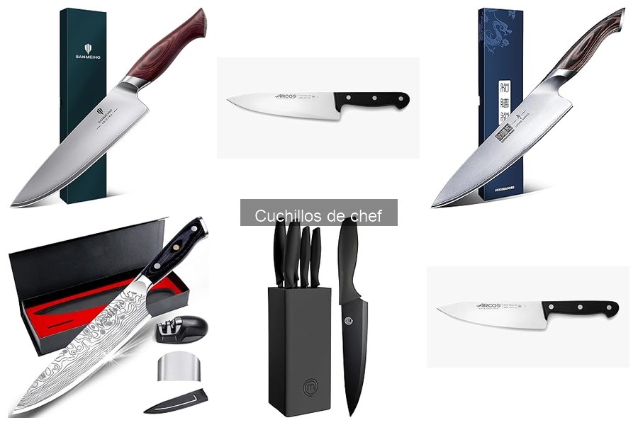 Cuchillos de chef recomendados por chefs profesionales