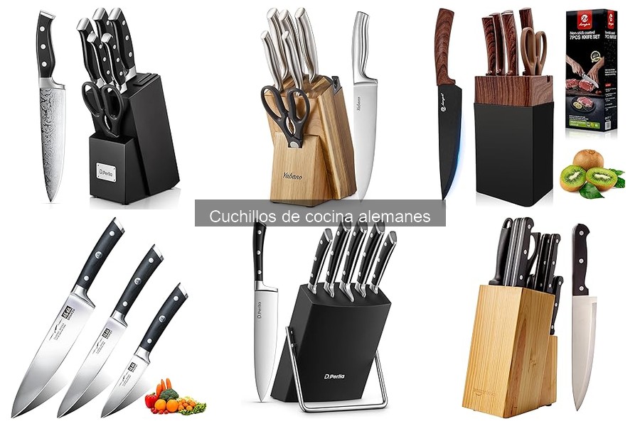 Cuchillos de cocina alemanes: características y historia