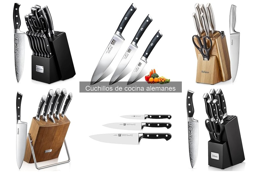 Cuchillos de cocina alemanes ideales para platos específicos
