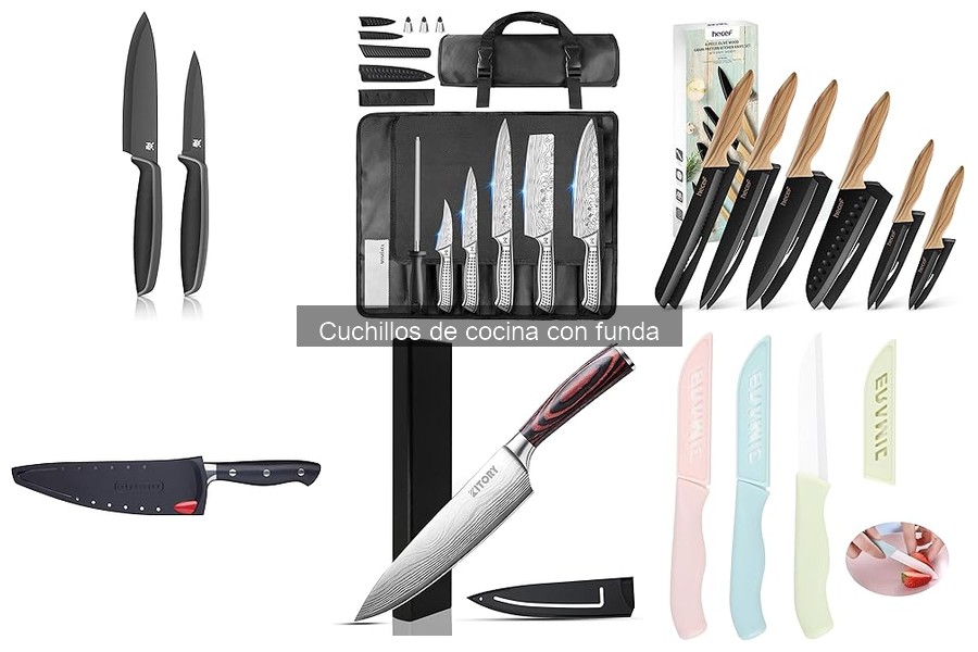 Cuchillos de cocina con funda: características y usos