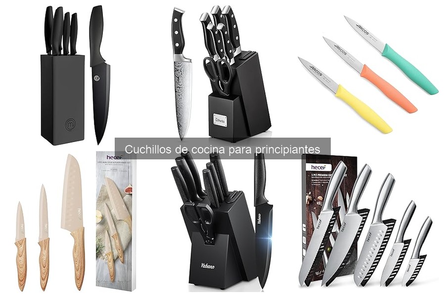 Cuchillos de cocina imprescindibles para principiantes