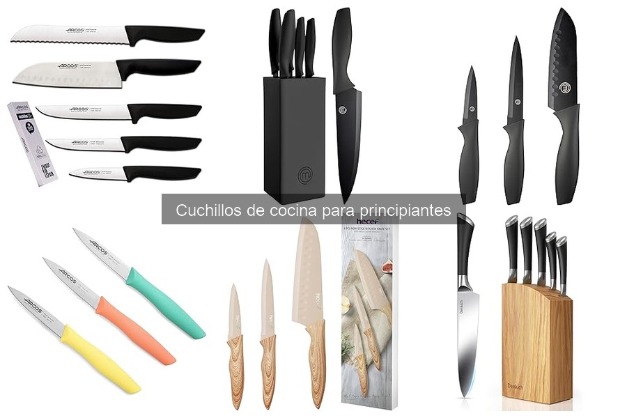 Cuchillos de cocina seguros para principiantes: ¡Guía!