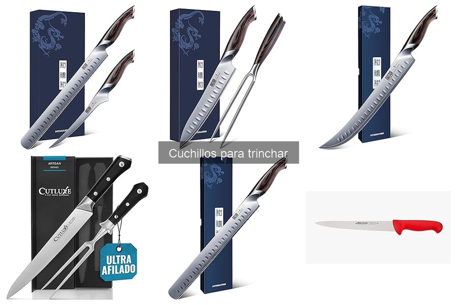 Cuchillos para trinchar: mejores opciones para chefs y principiantes