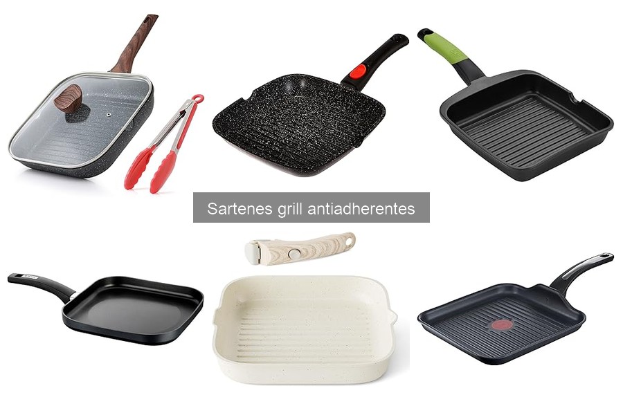 Cuidado y mantenimiento de sartenes grill antiadherentes