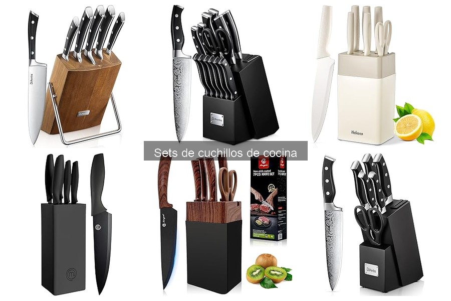 Descubre qué son los sets de cuchillos de cocina