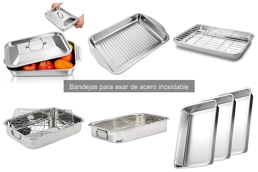 Diferencias entre bandejas de acero inoxidable y hierro fundido