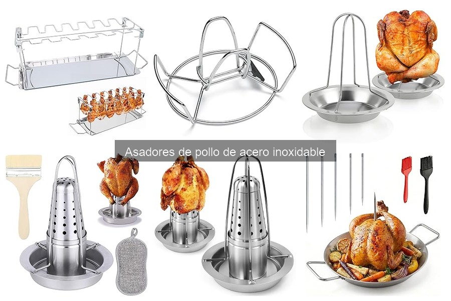 Dónde comprar asadores de pollo de acero inoxidable y mejores precios