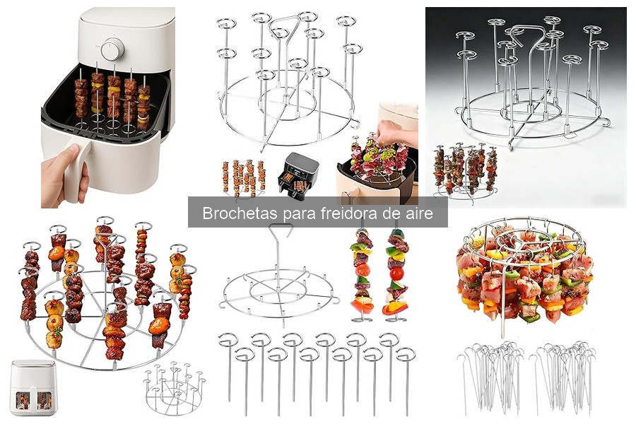 Dónde comprar brochetas para freidora de aire: tiendas recomendadas