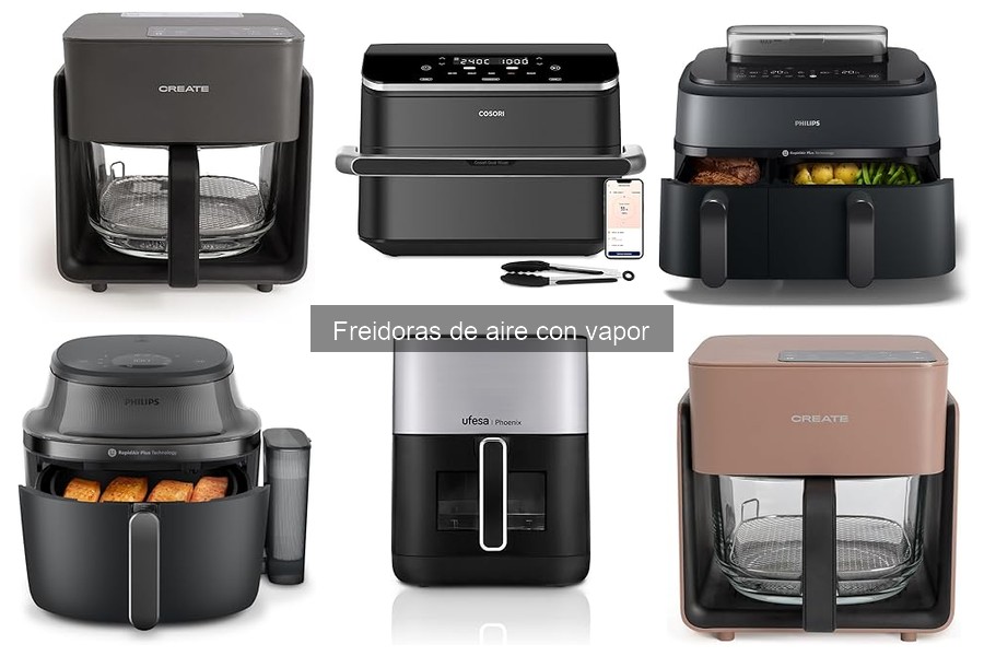 Dónde comprar freidoras de aire con vapor al mejor precio