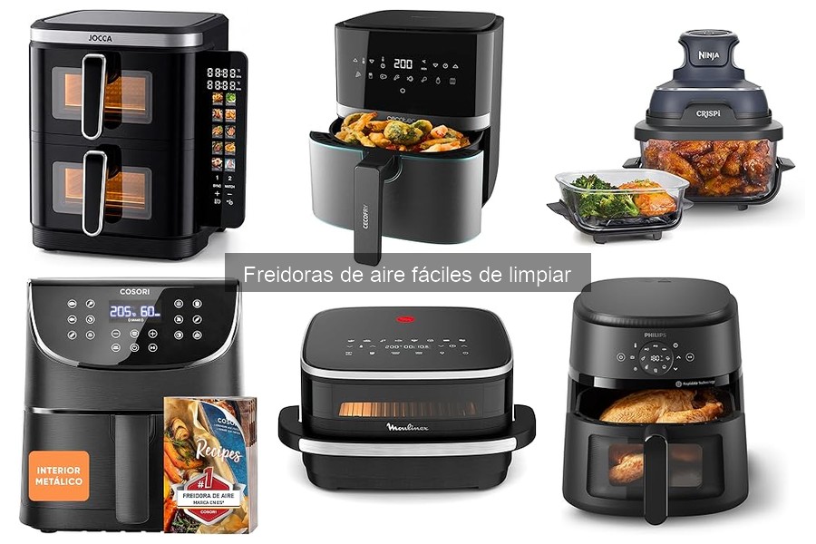 Dónde comprar freidoras de aire fáciles de limpiar con ofertas